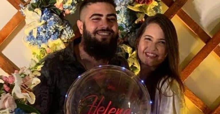 Henrique e a esposa, Amanda (Foto: Divulgação) Henrique e a esposa, Amanda (Foto: Divulgação)