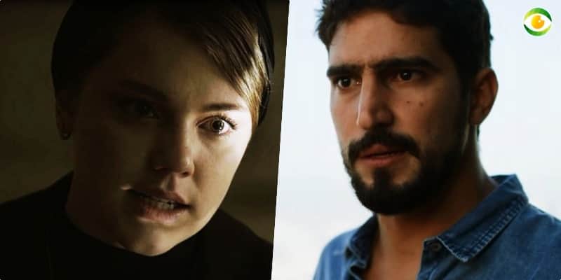 Jamil (Renato Góes) teme que a fúria de Dalila (Alice Wegmann) faça mal para o seu filho recém nascido na novela Órfãos da Terra da Globo Jamil (Renato Góes) teme que a fúria de Dalila (Alice Wegmann) faça mal para o seu filho recém nascido na novela Órfãos da Terra da Globo