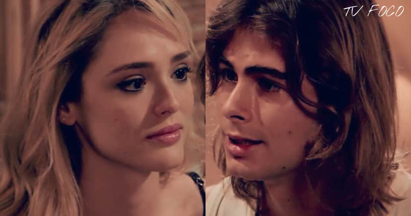 João (Rafael Vitti) baixa a guarda e abre o coração para Manuzita (Isabelle Drummond) em Verão 90 João (Rafael Vitti) baixa a guarda e abre o coração para Manuzita (Isabelle Drummond) em Verão 90