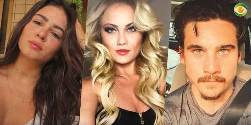 O ator Nicolas Prattes e as atrizes Ellen Roche e Giulia Buscacio estarão em Éramos Seis da Globo O ator Nicolas Prattes e as atrizes Ellen Roche e Giulia Buscacio estarão em Éramos Seis da Globo