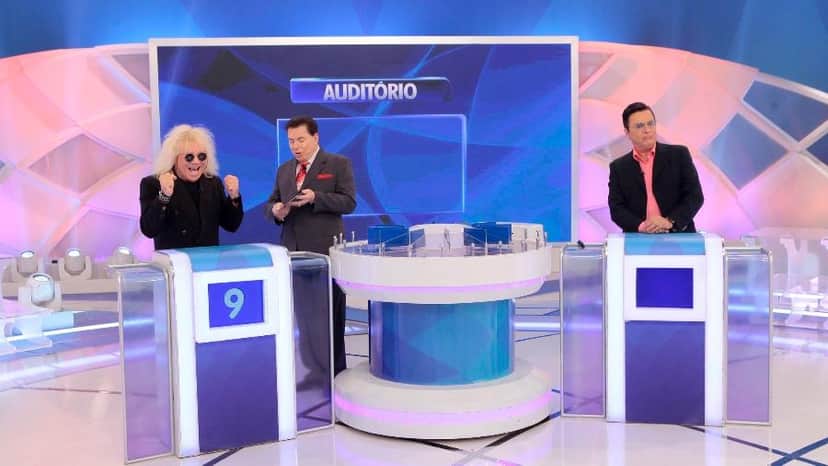 Ovelha e Nahim participam do Programa do Silvio Santos (Foto: Lourival Ribeiro/SBT) Ovelha e Nahim participam do Programa do Silvio Santos (Foto: Lourival Ribeiro/SBT)