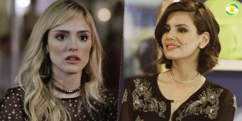 Vanessa (Camila Queiroz) odiará o sucesso de Manu (Isabelle Drummond) na novela das sete Verão 90 Vanessa (Camila Queiroz) odiará o sucesso de Manu (Isabelle Drummond) na novela das sete Verão 90