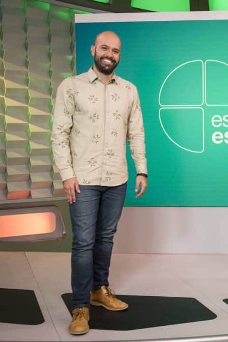 Lucas Gutierrez no Esporte Espetacular (Foto: João Cotta/Rede Globo/Divulgação) Lucas Gutierrez no Esporte Espetacular (Foto: João Cotta/Rede Globo/Divulgação)