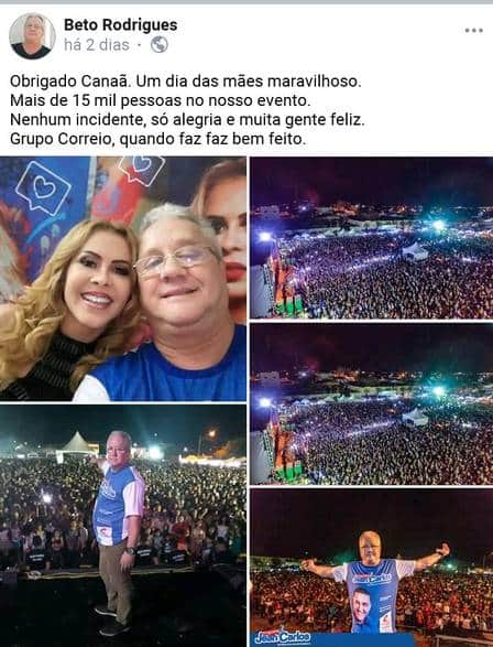 Joelma se apresentou em cidade mas foi duramente criticada Joelma se apresentou em cidade mas foi duramente criticada