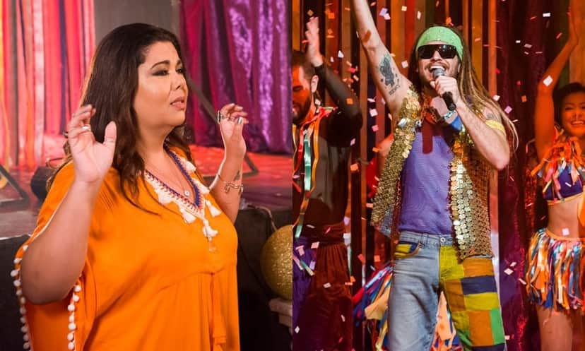 Crossover vai acontecer na novela Verão 90. (Foto: Divulgação/Montagem) Crossover vai acontecer na novela Verão 90. (Foto: Divulgação/Montagem)