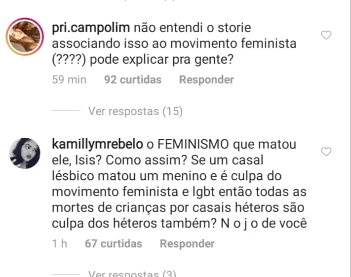Internautas criticaram Isis valverde após declaração polêmica (Reprodução: Instagram) Internautas criticaram Isis valverde após declaração polêmica (Reprodução: Instagram)