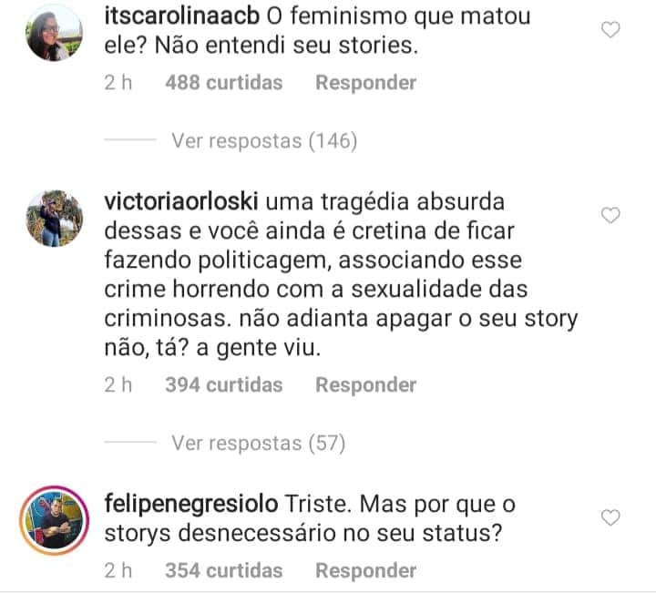 Internautas criticaram Isis valverde após declaração polêmica (Reprodução: Instagram) Internautas criticaram Isis valverde após declaração polêmica (Reprodução: Instagram)