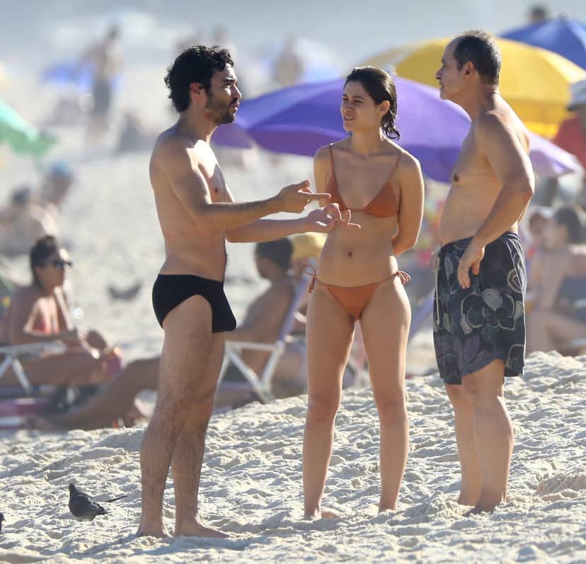 Caio Blat e Luisa Arraes (Foto: AgNews) Caio Blat e Luisa Arraes (Foto: AgNews)