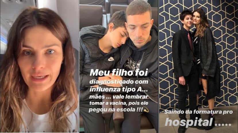 Isabelli Fontana com seu filho Lucas e o marido Di Ferrero (Foto: Reprodução/Instagram) Isabelli Fontana com seu filho Lucas e o marido Di Ferrero (Foto: Reprodução/Instagram)