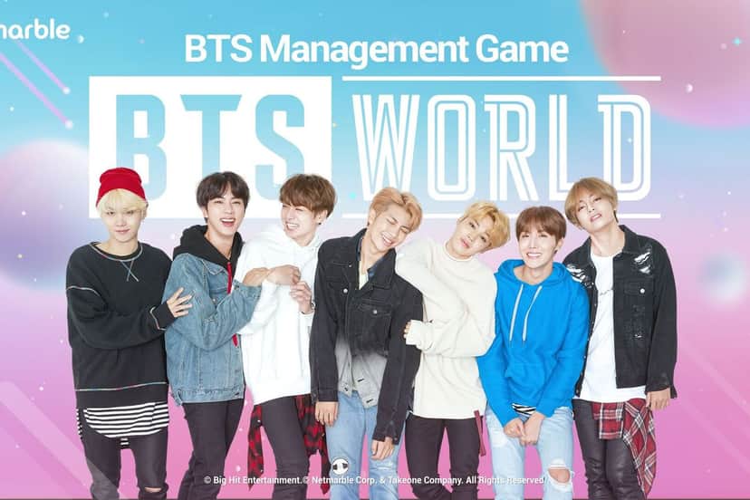 O grupo BTS vai ganhar um jogo com o nome BTS World (Foto: Reprodução) O grupo BTS vai ganhar um jogo com o nome BTS World (Foto: Reprodução)