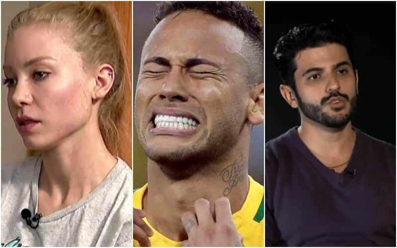 Najila Trindade, Neymar Jr e Estivens Alves (Foto: Divulgação) Najila Trindade, Neymar Jr e Estivens Alves (Foto: Divulgação)