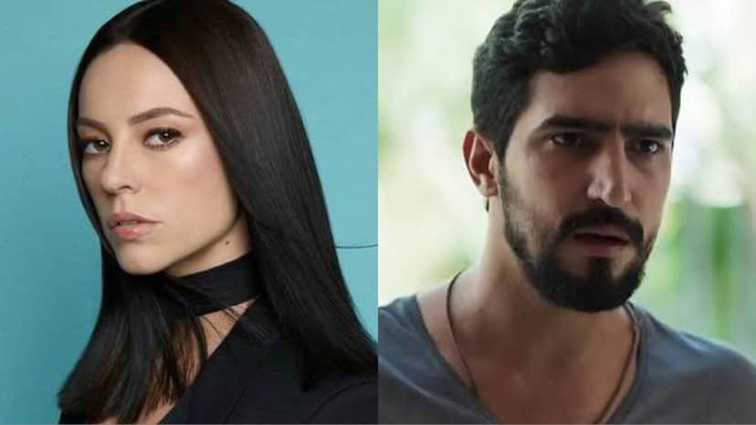 Vivi Guedes da novela A Dona do pedaço e Jamil de Órfãos da Terra (Montagem: TV Foco) Vivi Guedes da novela A Dona do pedaço e Jamil de Órfãos da Terra (Montagem: TV Foco)