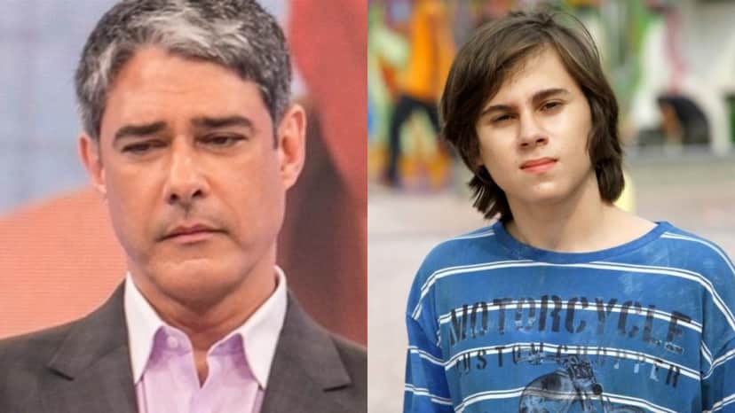 William Bonner e Rafael Miguel (Foto: Montagem/TV Foco) William Bonner e Rafael Miguel (Foto: Montagem/TV Foco)