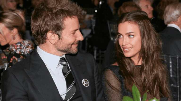 Modelo Irina Shayk e o ator Bradley Cooper (Foto: Reprodução) Modelo Irina Shayk e o ator Bradley Cooper (Foto: Reprodução)