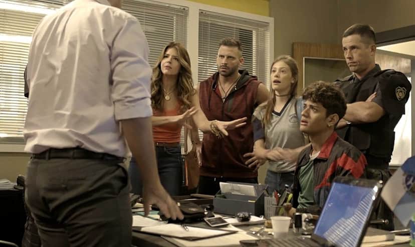Vai rolar treta na delegacia de Malhação Toda Forma de Amar da Globo Vai rolar treta na delegacia de Malhação Toda Forma de Amar da Globo