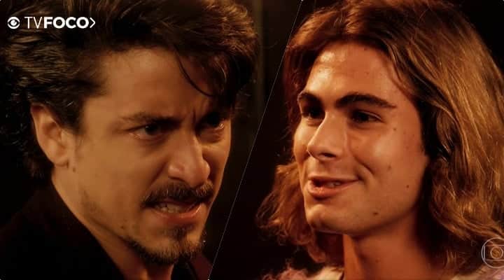 Jerônimo (Jesuíta Barbosa) ficará furioso com o irmão João (Rafael Vitti) se dando bem em Verão 90 da Globo Jerônimo (Jesuíta Barbosa) ficará furioso com o irmão João (Rafael Vitti) se dando bem em Verão 90 da Globo