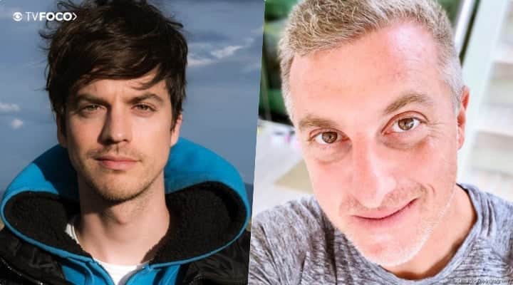 Luciano Huck e seu irmão Fernando Grostein Luciano Huck e seu irmão Fernando Grostein