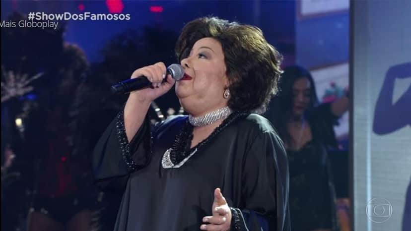 Ludmilla no Domingão do Faustão (Foto: Reprodução) Ludmilla no Domingão do Faustão (Foto: Reprodução)
