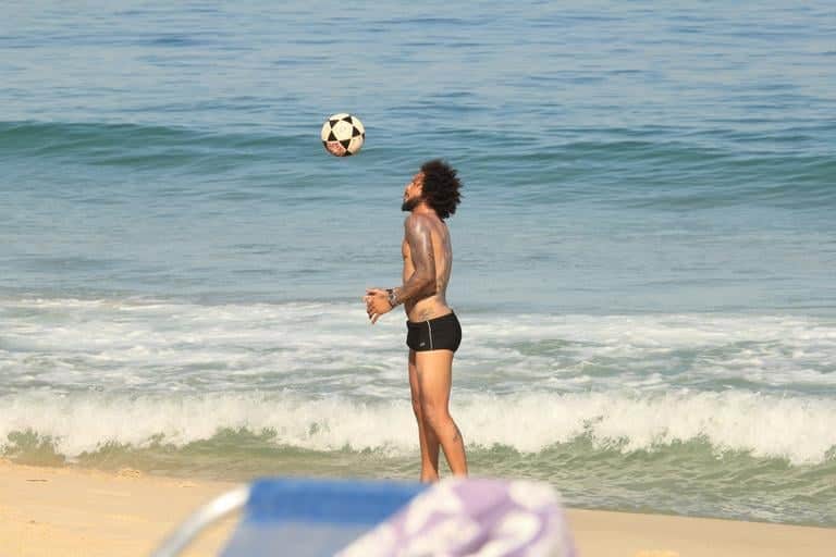 Marcelo Vieira Jr. no Real Madrid Foto: Agnews Marcelo Vieira Jr. no Real Madrid Foto: Agnews