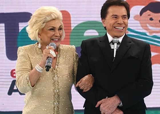 Silvio Santos e Hebe Camargo tiveram um romance no passado (Foto: Reprodução) Silvio Santos e Hebe Camargo tiveram um romance no passado (Foto: Reprodução)