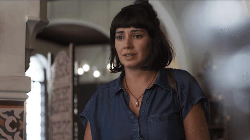 Sara (Verônica Debom) em cena na novela Órfãos da Terra, da Globo. (Foto: Reprodução) Sara (Verônica Debom) em cena na novela Órfãos da Terra, da Globo. (Foto: Reprodução)