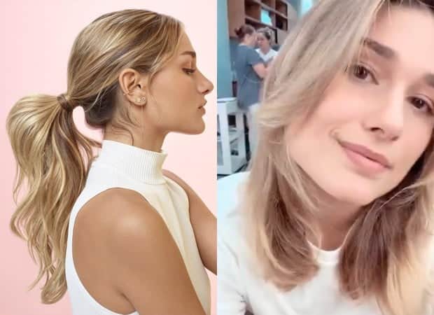 Sasha Meneghel mudou o cabelo e apareceu ainda mais loira (Foto: Reprodução) Sasha Meneghel mudou o cabelo e apareceu ainda mais loira (Foto: Reprodução)