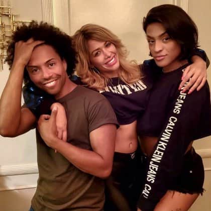 Pabllo e Shangela celebridades LGBTs nos EUA Foto: Reprodução Pabllo e Shangela celebridades LGBTs nos EUA Foto: Reprodução