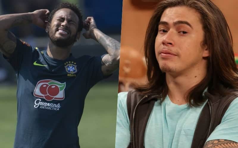 Whindersson Nunes debocha de amigo de Neymar que defendeu o jogador e ironiza lesão sofrida pelo craque: "ele está pelas áreas" Foto: Reprodução / Montagem TV FOCO Whindersson Nunes debocha de amigo de Neymar que defendeu o jogador e ironiza lesão sofrida pelo craque: "ele está pelas áreas" Foto: Reprodução / Montagem TV FOCO