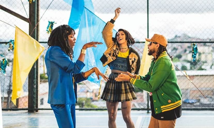 Emicida gravou clipe com Pabllo Vittar e artista baiana (Foto: Divulgação) Emicida gravou clipe com Pabllo Vittar e artista baiana (Foto: Divulgação)