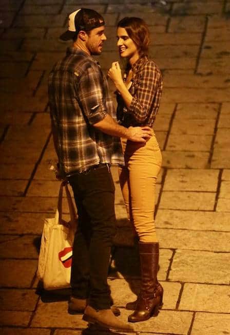 Joaquim Lopes e a noiva Marcella Fogaça estiveram na mesma festa de Paolla Oliveira Foto: EXTRA Joaquim Lopes e a noiva Marcella Fogaça estiveram na mesma festa de Paolla Oliveira Foto: EXTRA