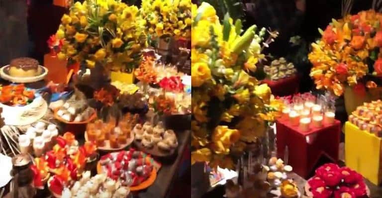 Bruna Marquezine esbanjou uma quantidade gigantesca de comida em sua festa junina gospel (Foto: Reprodução/Instagram) Bruna Marquezine esbanjou uma quantidade gigantesca de comida em sua festa junina gospel (Foto: Reprodução/Instagram)