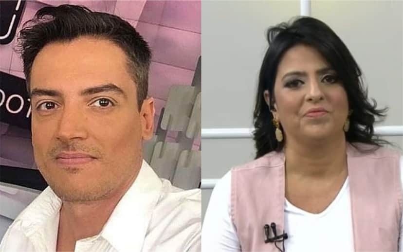 O jornalista e apresentador Leo Dias abriu o jogo sobre suposta rivalidade com Fábia Oliveira (Foto: Divulgação / TV Foco) O jornalista e apresentador Leo Dias abriu o jogo sobre suposta rivalidade com Fábia Oliveira (Foto: Divulgação / TV Foco)