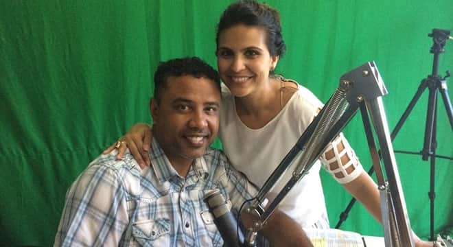 Gilmar Santos e Aline Barros (Foto: Reprodução) Gilmar Santos e Aline Barros (Foto: Reprodução)