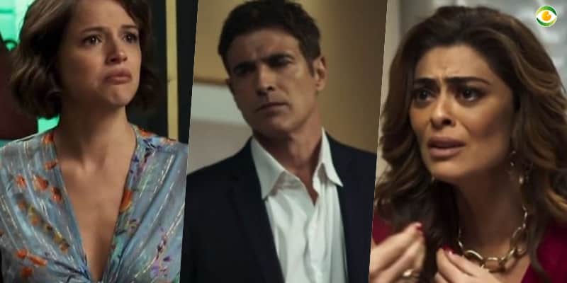 Régis ficará em maus lençóis em A Dona do Pedaço da Globo após ser flagrado por Maria da Paz (Foto: Montagem/TV Foco) Régis ficará em maus lençóis em A Dona do Pedaço da Globo após ser flagrado por Maria da Paz (Foto: Montagem/TV Foco)