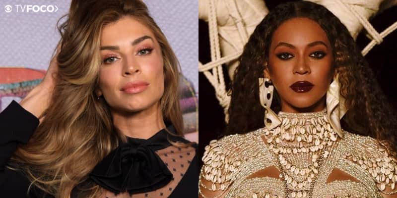 Grazi Massafera é fã da diva Beyoncé (Foto: Montagem/TV Foco) Grazi Massafera é fã da diva Beyoncé (Foto: Montagem/TV Foco)