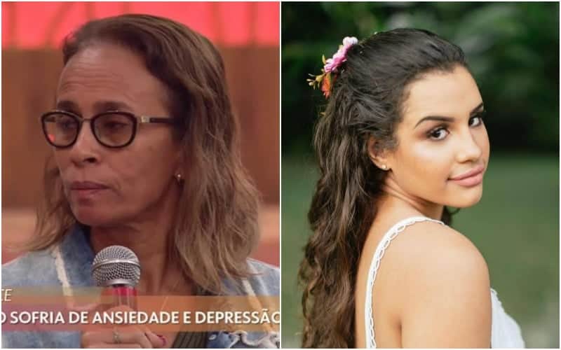 Mãe de Alinne Araújo, Elizabeth relatou detalhes da morte da filha na durante o programa da Globo, Encontro com Fátima Bernardes (Foto: Reprodução) Mãe de Alinne Araújo, Elizabeth relatou detalhes da morte da filha na durante o programa da Globo, Encontro com Fátima Bernardes (Foto: Reprodução)