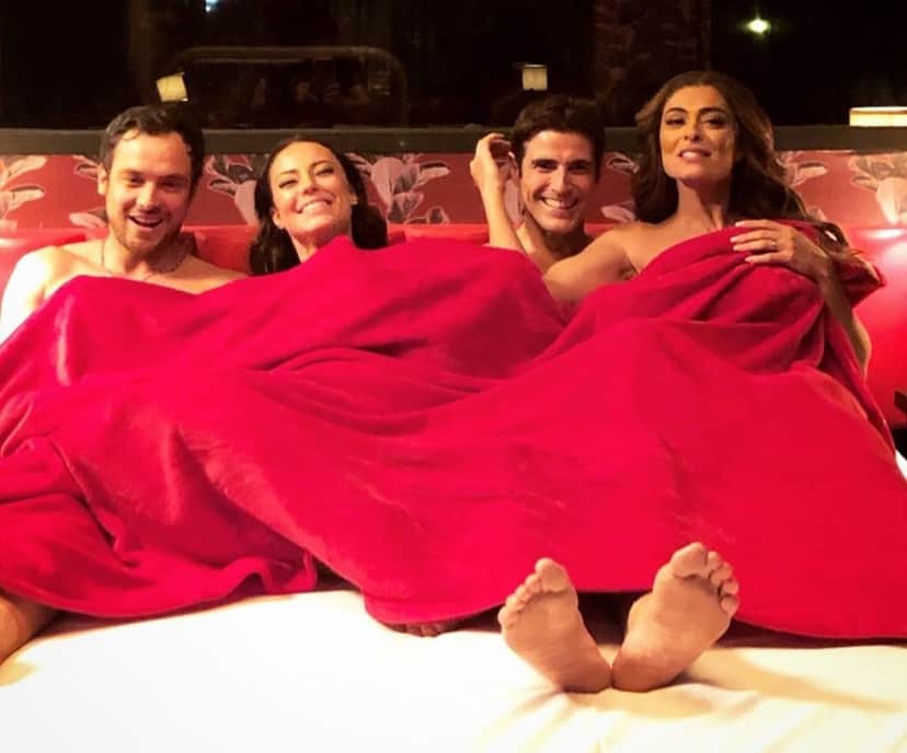 Sérgio Guizé, Paolla Oliveira, Reynaldo Gianecchini e Juliana Paes (Foto: Reprodução / Instagram) Sérgio Guizé, Paolla Oliveira, Reynaldo Gianecchini e Juliana Paes (Foto: Reprodução / Instagram)
