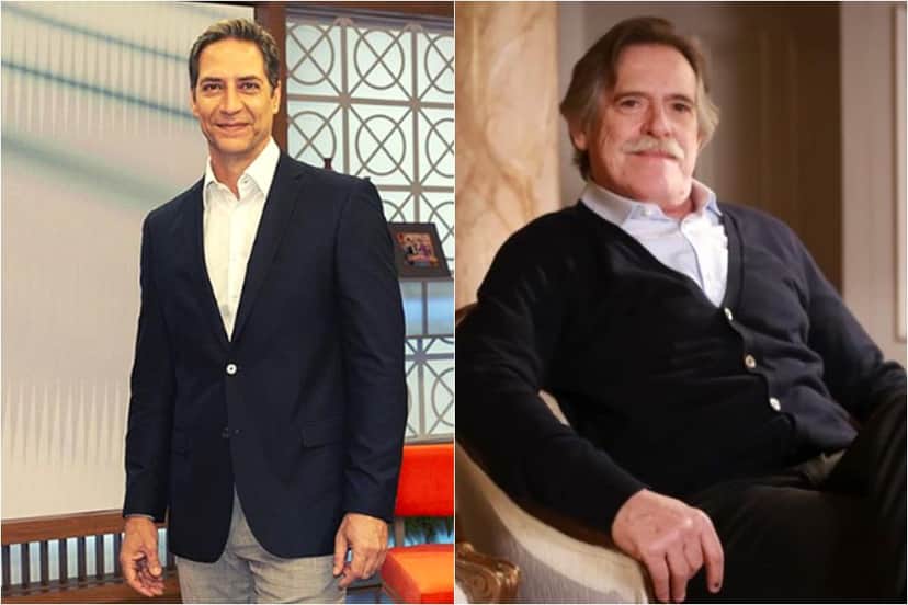 Luis Ernesto Lacombe disparou contra José de Abreu e contra a Globo durante programa (Foto: Montagem) Luis Ernesto Lacombe disparou contra José de Abreu e contra a Globo durante programa (Foto: Montagem)