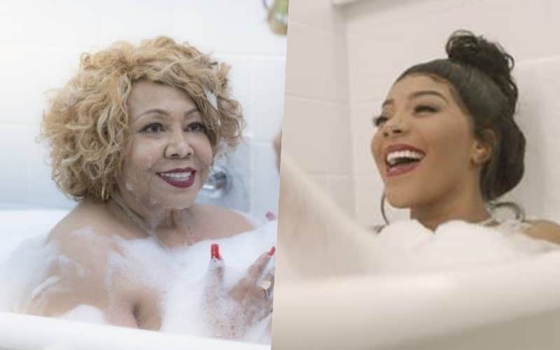 Ludmilla, namorada de Bruna Gonçalves é flagrada em banheira de espuma com Alcione e imagens vazam Foto: Montagem TV Foco Ludmilla, namorada de Bruna Gonçalves é flagrada em banheira de espuma com Alcione e imagens vazam Foto: Montagem TV Foco
