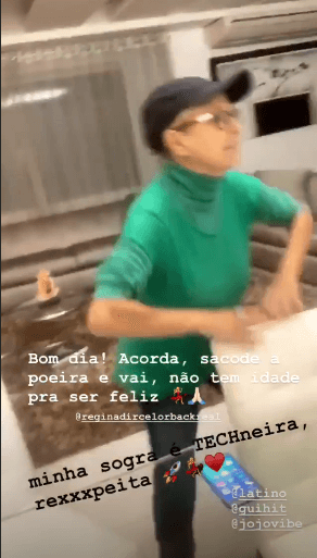 Noiva de Latino, Jéssica Rodrigues, zomba de sogra nas redes sociais (Foto: reprodução) Noiva de Latino, Jéssica Rodrigues, zomba de sogra nas redes sociais (Foto: reprodução)