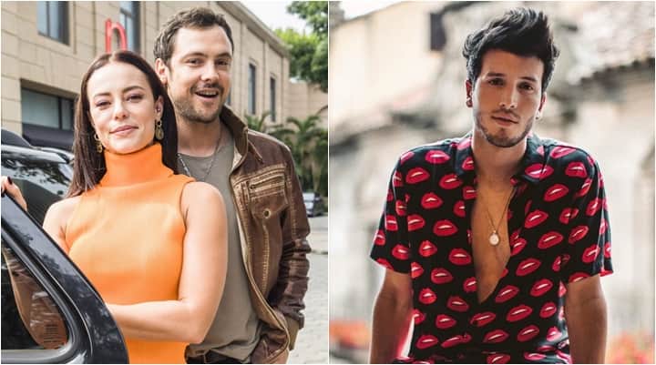 Sebastián Yatra canta música que é tema de Vivi Guedes (Paolla Olivera) e Chiclete (Sergio Guizé) em A Dona do Pedaço. (Foto: Montagem / Divulgação) Sebastián Yatra canta música que é tema de Vivi Guedes (Paolla Olivera) e Chiclete (Sergio Guizé) em A Dona do Pedaço. (Foto: Montagem / Divulgação)
