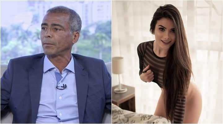 Romário está namorando a estudante Ana Karoline Nazário. (Foto: Montagem/Reprodução) Romário está namorando a estudante Ana Karoline Nazário. (Foto: Montagem/Reprodução)