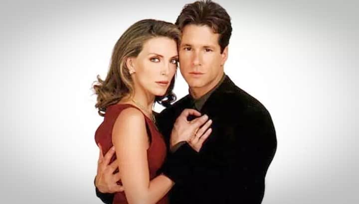 Estrela Laura Flores e Fernando Carrillo na novela Siempre te Amare. (Foto: Reprodução) Estrela Laura Flores e Fernando Carrillo na novela Siempre te Amare. (Foto: Reprodução)