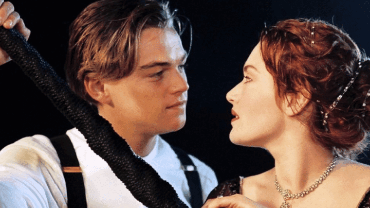 Kate Winslet e Leonardo DiCaprio no filme Titanic (Foto: Reprodução) Kate Winslet e Leonardo DiCaprio no filme Titanic (Foto: Reprodução)