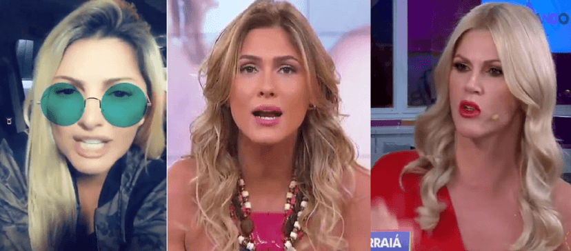 Antonia Fontenelle, Lívia Andrade e Val Marchiori estão em pé de guerra (Foto: Montagem/TV Foco) Antonia Fontenelle, Lívia Andrade e Val Marchiori estão em pé de guerra (Foto: Montagem/TV Foco)