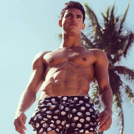 Leonardo Brun, de 24 anos, chamou a atenção de Grazi Massafera (Foto: Reprodução/ Instagram) Leonardo Brun, de 24 anos, chamou a atenção de Grazi Massafera (Foto: Reprodução/ Instagram)