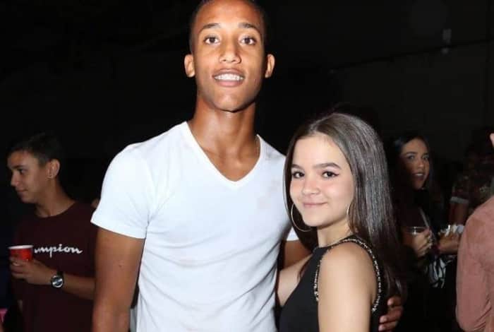 A atriz da Globo, Mel Maia surpreendeu a todos ao comparecer na gravação do DVD de Nego do Borel super bem acompanhada do jovem craque do Fluminense, João Pedro (Imagem: Reginaldo Teixeira/ CS Eventos/) A atriz da Globo, Mel Maia surpreendeu a todos ao comparecer na gravação do DVD de Nego do Borel super bem acompanhada do jovem craque do Fluminense, João Pedro (Imagem: Reginaldo Teixeira/ CS Eventos/)