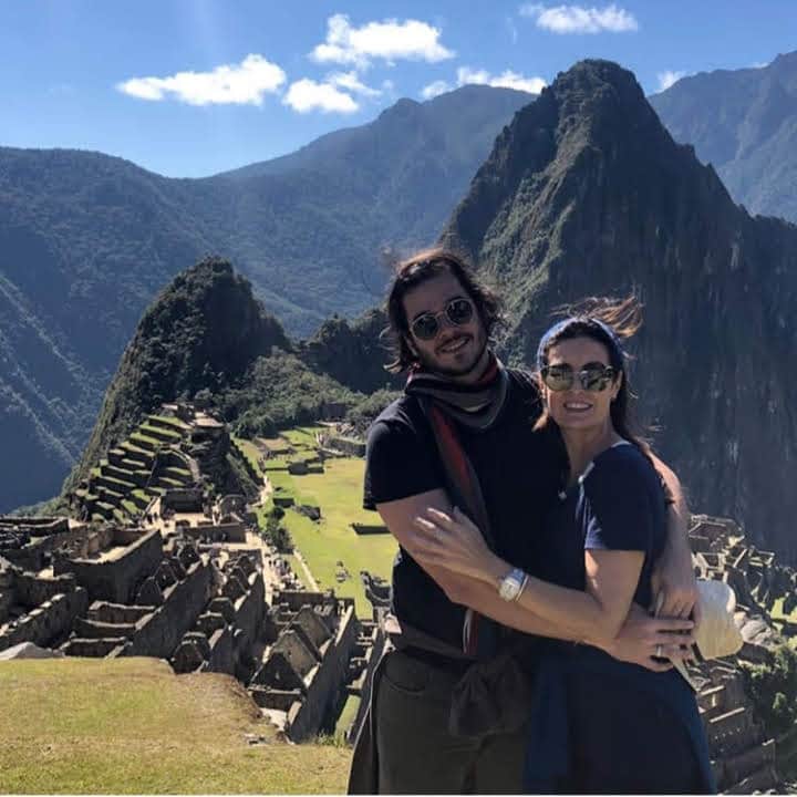 Fátima Bernardes e Túlio Gadêlha conhecendo Machu Picchu - Foto: reprodução/Instagram Fátima Bernardes e Túlio Gadêlha conhecendo Machu Picchu - Foto: reprodução/Instagram