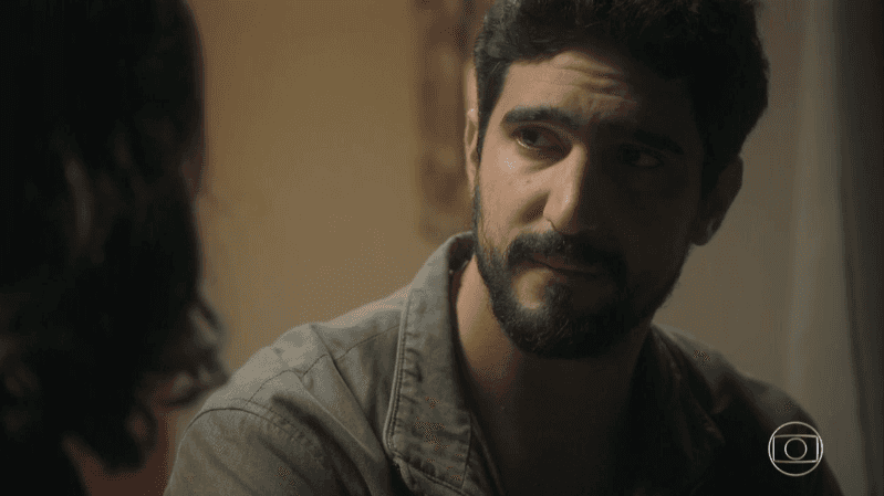 Renato Góes (Jamil) em cena de Órfãos da Terra; novela das seis foi cancelada no RS por causa do futebol (Foto: Reprodução/Globo) Renato Góes (Jamil) em cena de Órfãos da Terra; novela das seis foi cancelada no RS por causa do futebol (Foto: Reprodução/Globo)