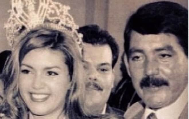 Alicia Machado e o pai, Don Arturo José Machado (Foto: Instagram) Alicia Machado e o pai, Don Arturo José Machado (Foto: Instagram)